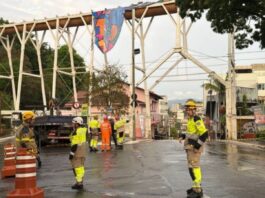 Após temporal, Defesa Civil isola Aqueduto Bicame, em Nova Lima, e orienta moradores a deixarem área Após temporal, Defesa Civil isola Aqueduto Bicame, em Nova Lima, e orienta moradores a deixarem área