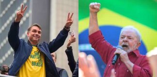 Flávio fica na frente de Lula no 1º turno, e eleição será decidida no 2º Flávio fica na frente de Lula no 1º turno, e eleição será decidida no 2º