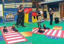Itabirito: com fantoches e brincadeiras, GCM ensina segurança no trânsito em Cmei no São José Itabirito: com fantoches e brincadeiras, GCM ensina segurança no trânsito para crianças de Cmei no São José