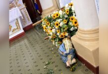 Jovem é preso após chutar imagem de Nossa Senhora do Rosário em igreja de MG Jovem é preso após chutar imagem de Nossa Senhora do Rosário em igreja de MG