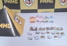 Traficante é preso com cocaína e maconha no Padre Eustáquio, em Itabirito Traficante é preso com cocaína e maconha no Padre Eustáquio, em Itabirito