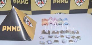 Traficante é preso com cocaína e maconha no Padre Eustáquio, em Itabirito Traficante é preso com cocaína e maconha no Padre Eustáquio, em Itabirito