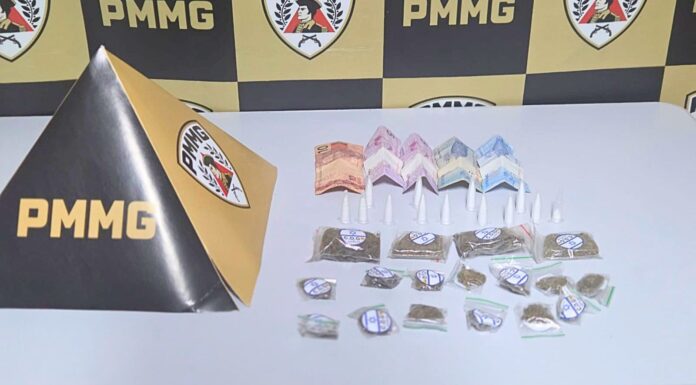 Traficante é preso com cocaína e maconha no Padre Eustáquio, em Itabirito Traficante é preso com cocaína e maconha no Padre Eustáquio, em Itabirito