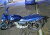 Itabirito: moto furtada é encontrada danificada no Capanema Itabirito: moto furtada é encontrada danificada no Capanema