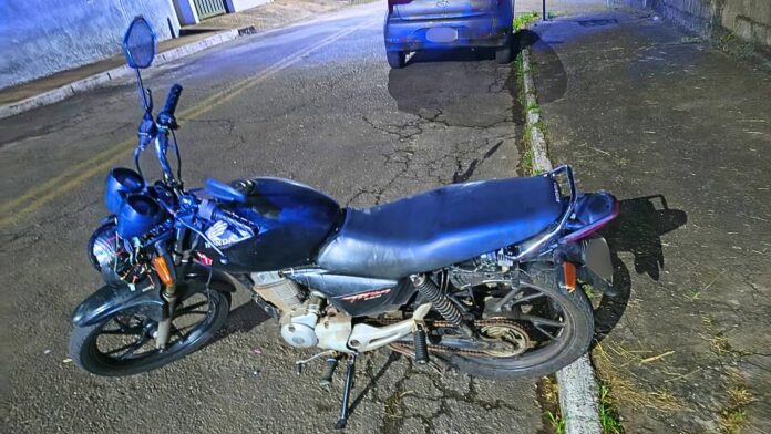 Itabirito: moto furtada é encontrada danificada no Capanema