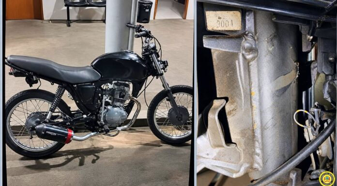 Adolescente é apreendido com moto furtada no Centro de Itabirito Adolescente é apreendido com moto furtada no Centro de Itabirito