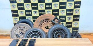 Trio é preso na BR-040 por furto de rodas e macacos automotivos em Itabirito Trio é preso na BR-040 por furto de rodas e macacos automotivos em Itabirito