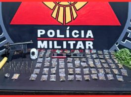 Ouro Preto: após perseguição, traficante é preso com submetralhadora, cocaína, maconha e ecstasy Após perseguição, traficante é preso com submetralhadora, cocaína, maconha e ecstasy em Ouro Preto