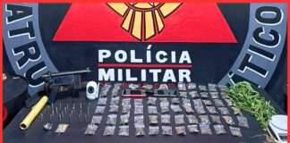 Ouro Preto: após perseguição, traficante é preso com submetralhadora, cocaína, maconha e ecstasy Após perseguição, traficante é preso com submetralhadora, cocaína, maconha e ecstasy em Ouro Preto