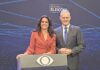 Adriana Araújo, que mediou o 1º debate entre Flávio e Lula, é prata da casa em Itabirito Adriana Araújo, que mediou o 1º debate entre Flávio e Lula, é prata da casa em Itabirito