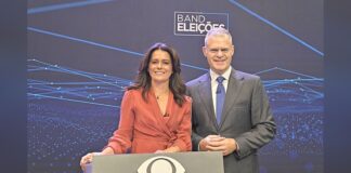 Adriana Araújo, que mediou o 1º debate entre Flávio e Lula, é prata da casa em Itabirito Adriana Araújo, que mediou o 1º debate entre Flávio e Lula, é prata da casa em Itabirito