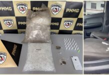 Itabirito: jovem é preso ao retirar materiais de carro em biqueira; 2.500 recipientes achados Itabirito: jovem é preso ao retirar materiais de carro em biqueira; 2.500 recipientes achados