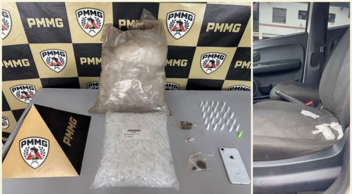 Itabirito: jovem é preso ao retirar materiais de carro em biqueira; 2.500 recipientes achados Itabirito: jovem é preso ao retirar materiais de carro em biqueira; 2.500 recipientes achados