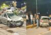 Itabirito: Palio e Strada se envolvem em violenta batida na Ponte de São Sebastião Itabirito: Palio e Strada se envolvem em violenta batida na Ponte de São Sebastião