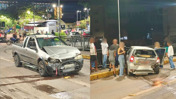 Itabirito: Palio e Strada se envolvem em violenta batida na Ponte de São Sebastião