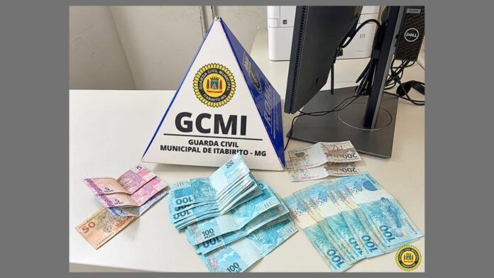 Itabirito: R$ 4.114 furtados de idoso são encontrados com 'funcionária' que trabalhava na casa dele
