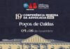 19ª Conferência Mineira da Advocacia debate futuro da profissão, tecnologia e democracia em Poços de Caldas